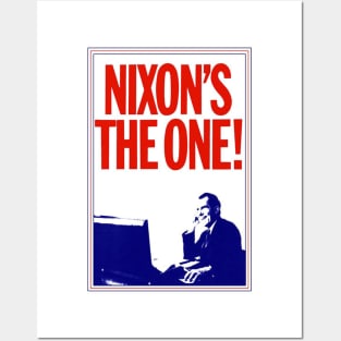 Richard Nixon Vintage Campaign Poster Posters and Art